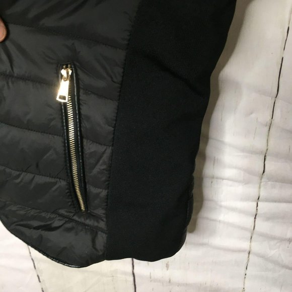 Topshop Shasa Outerwear Womens Puffer Vest M NWOT - Picture 8 of 13